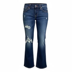 True Religion Low Rise, Bootcut, Dark  Wash Jeans Size 26